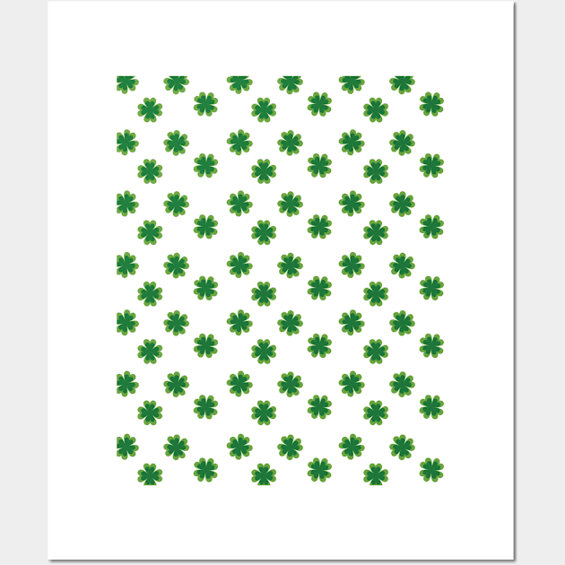 St Patrick Pattern Wall Art by TomCage